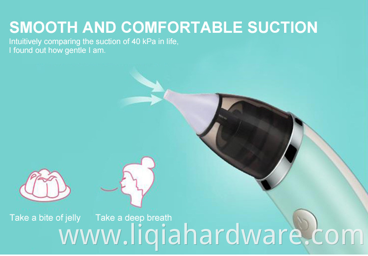 Electric nasal aspirator baby nasal vacuum nose aspirator